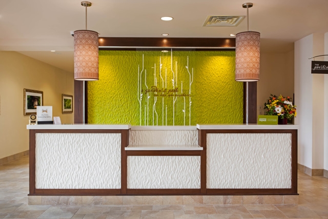 Michelle B. Field , MBF Interior Design  Hospitality Designer, Hilton Garden Inn - Oaks, PA Lobby, Front Desk